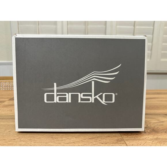 Dansko Brenna Burnished Suede Clog Black Size 11.5/12 US 42 EU NIB Casual Nurses - Picture 13 of 14